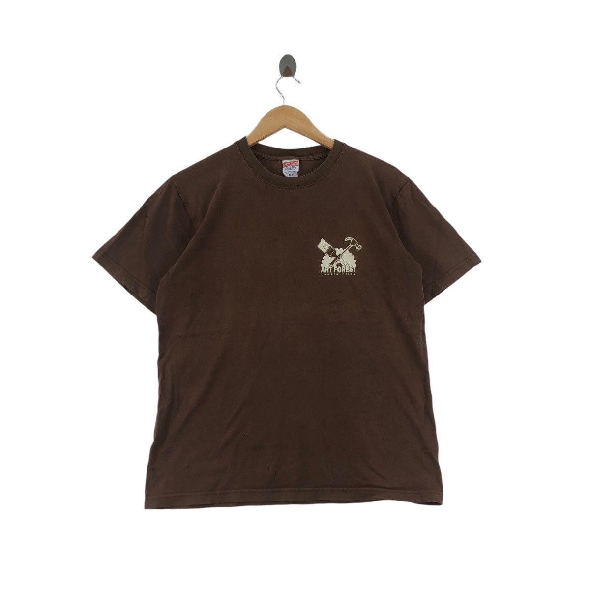 Vintage ART FOREST CONSTRUCTION Modern Vision Artist Tee Shirt Top Size US M / EU 48-50 / 2 - 1 Thumbnail
