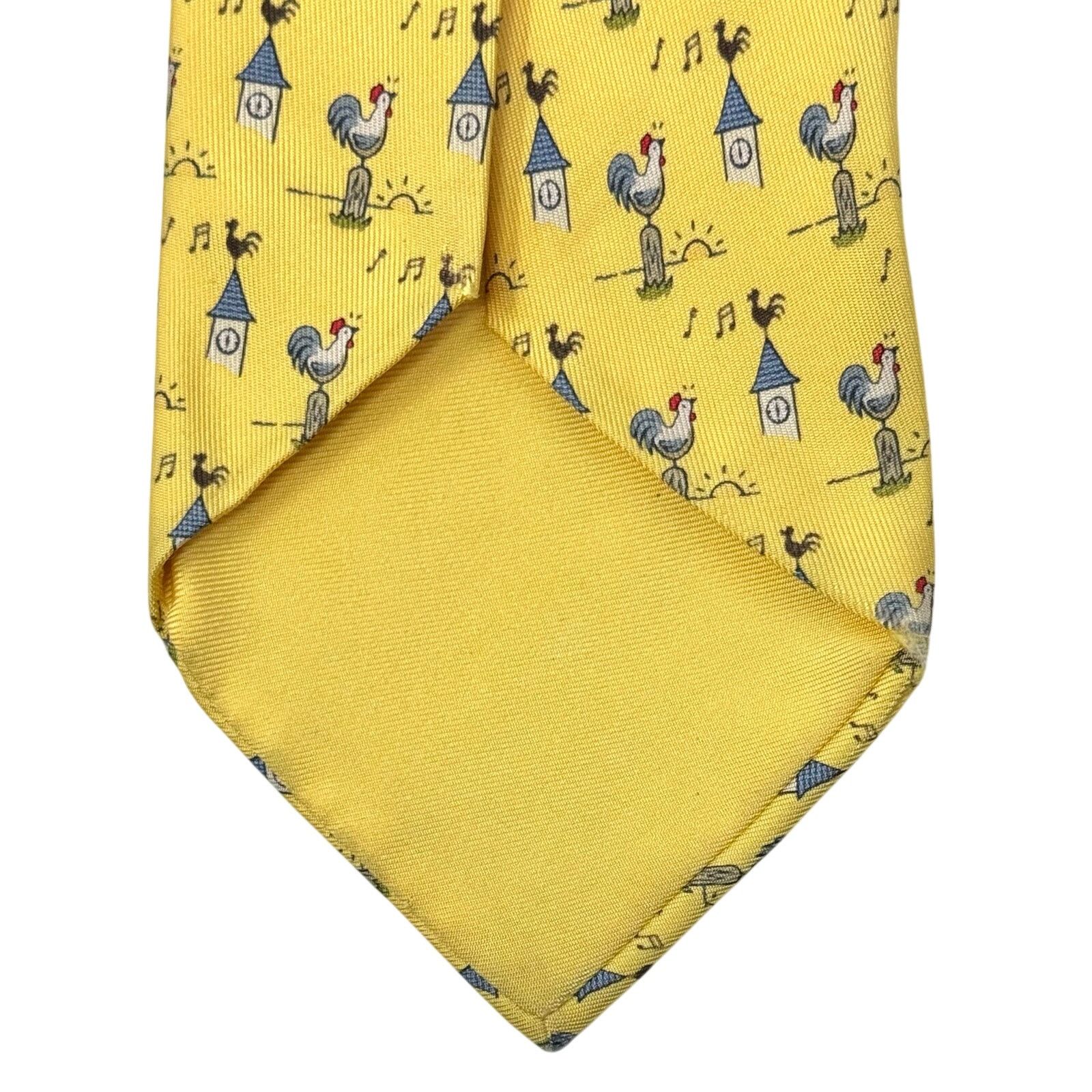 Hermes Hermes ‘Rooster’ Tie Size ONE SIZE - 5 Thumbnail
