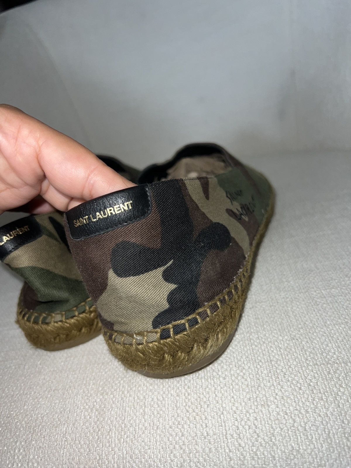 Saint Laurent Paris Saint Laurent Camouflage Espadrilles Size US 9 / EU 42 - 7 Thumbnail