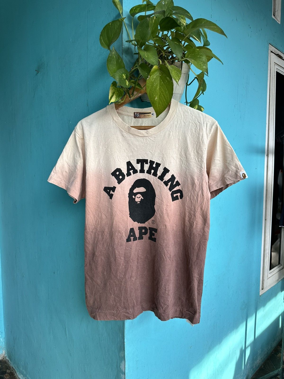 Bape Vintage A Bathing Apa College Logo Tee Size US M / EU 48-50 / 2 - 1 Thumbnail