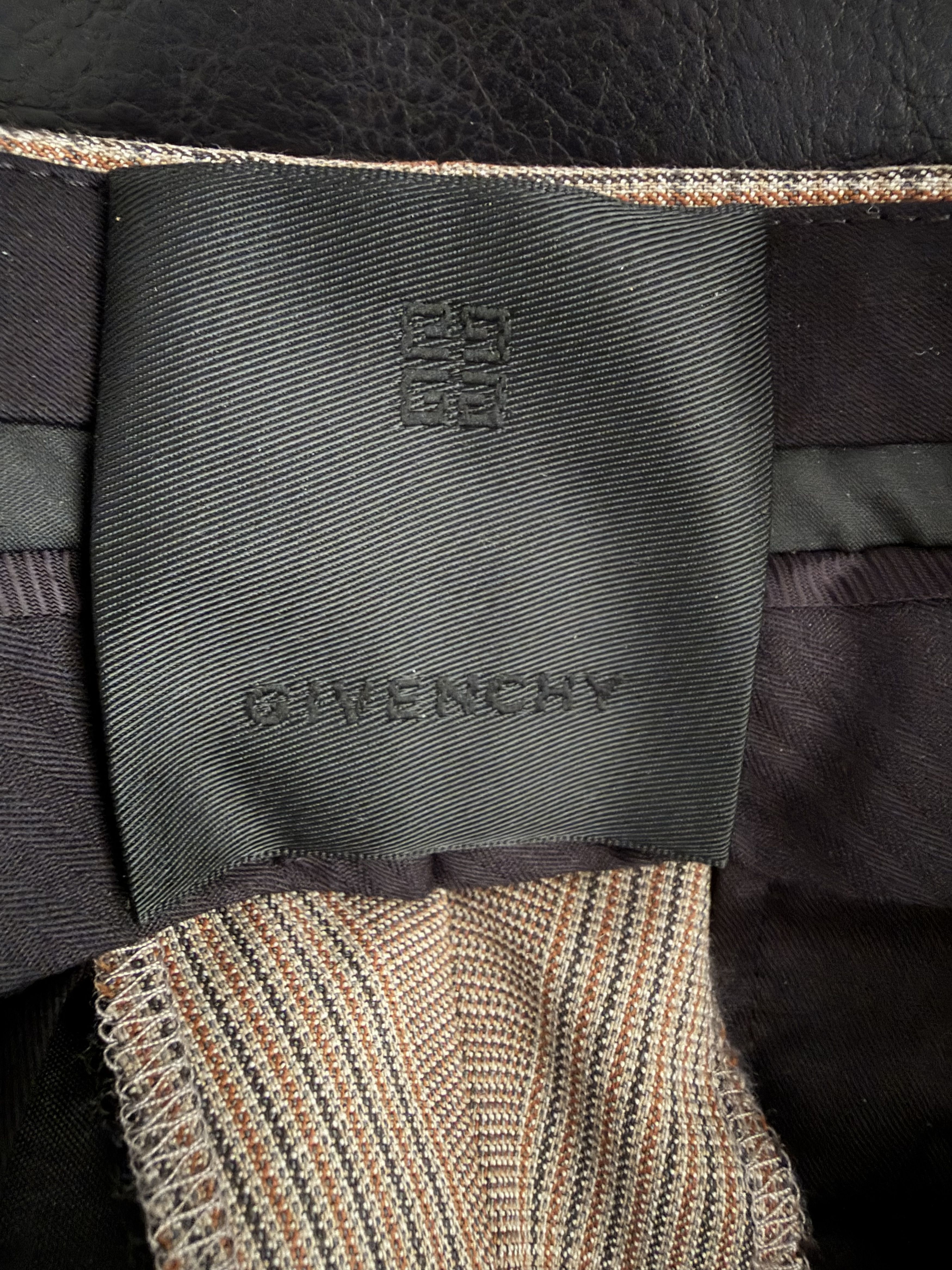 Givenchy Virgin Wool Check Trousers Size US 34 / EU 50 - 18 Thumbnail