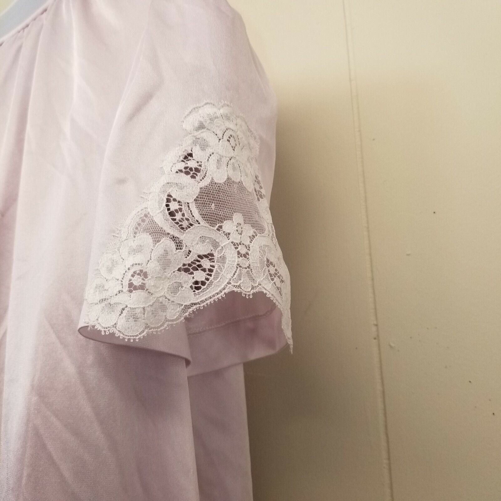 Vintage Lorraine SMALL USA Light Purple Night Gown Robe Sheer 2 Pc Size S / US 4 / IT 40 - 8 Thumbnail