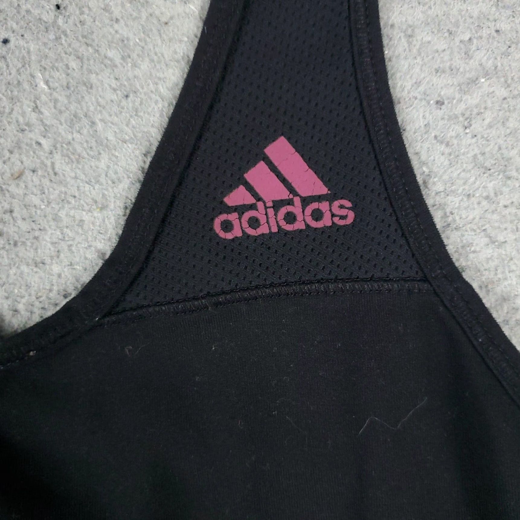 Adidas Adidas Tank Top Shirt Womens Medium Black Active Running Work Out Size M / US 6-8 / IT 42-44 - 2 Thumbnail
