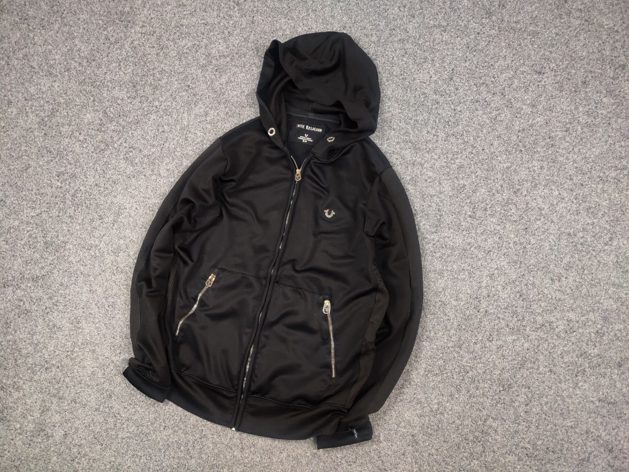 True Religion Vintage True Religion Zip Hoodie Foil Logo USA Style Y2K Size US M / EU 48-50 / 2 - 3 Thumbnail