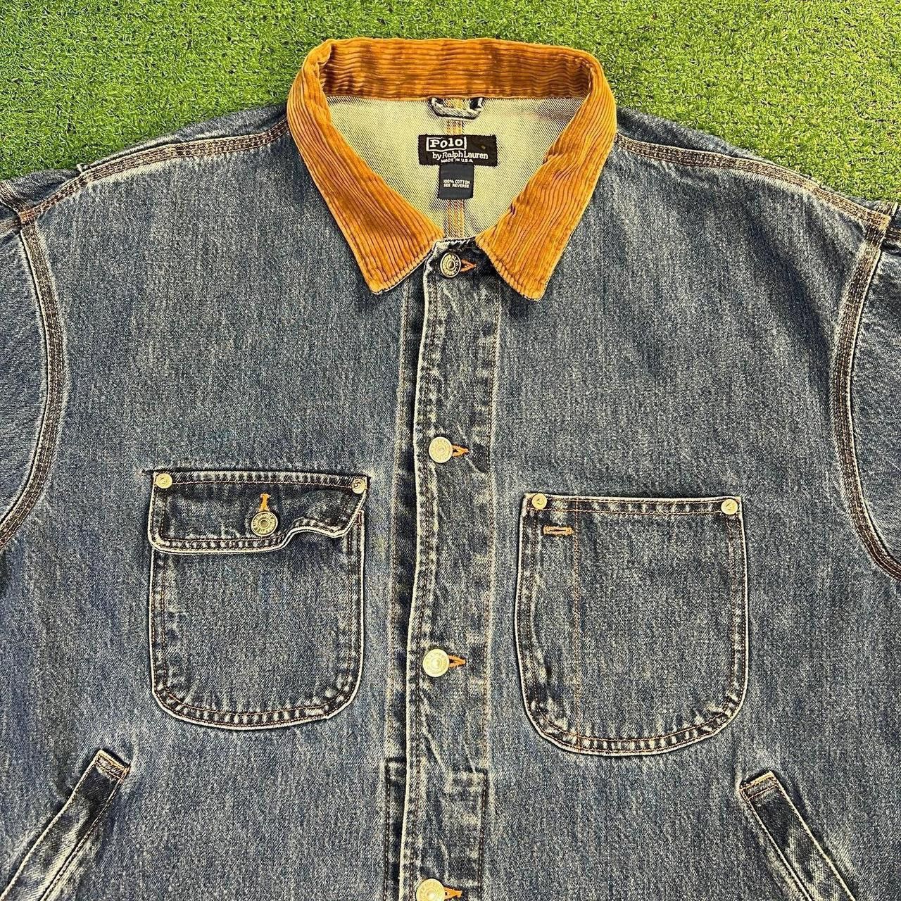 Polo Ralph Lauren Rare 1980s Vintage Polo Ralph Lauren denim jacket (XL) Size US XL / EU 56 / 4 - 2 Thumbnail