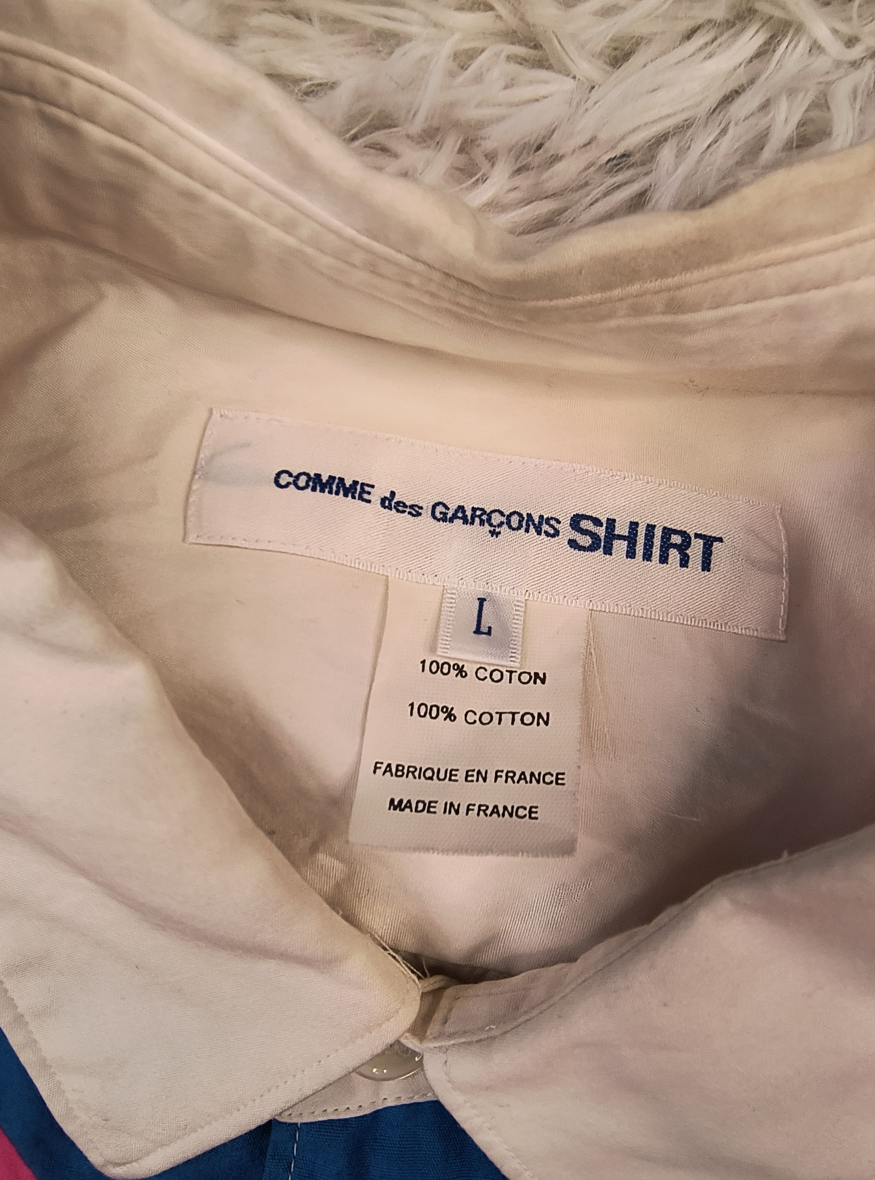 Comme des Garcons Comme des Garcons geometry button up LS shirt Size US L / EU 52-54 / 3 - 4 Thumbnail