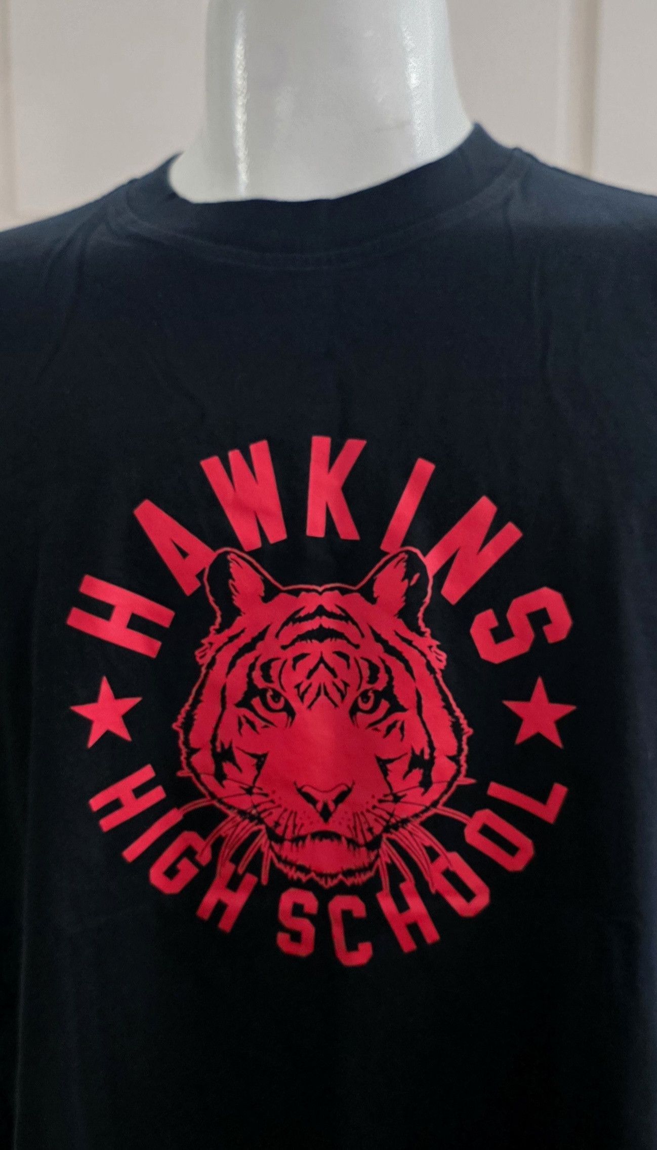 Nike The Nike X Stranger Things Hawkins High School Black Red Tee Size US L / EU 52-54 / 3 - 2 Thumbnail