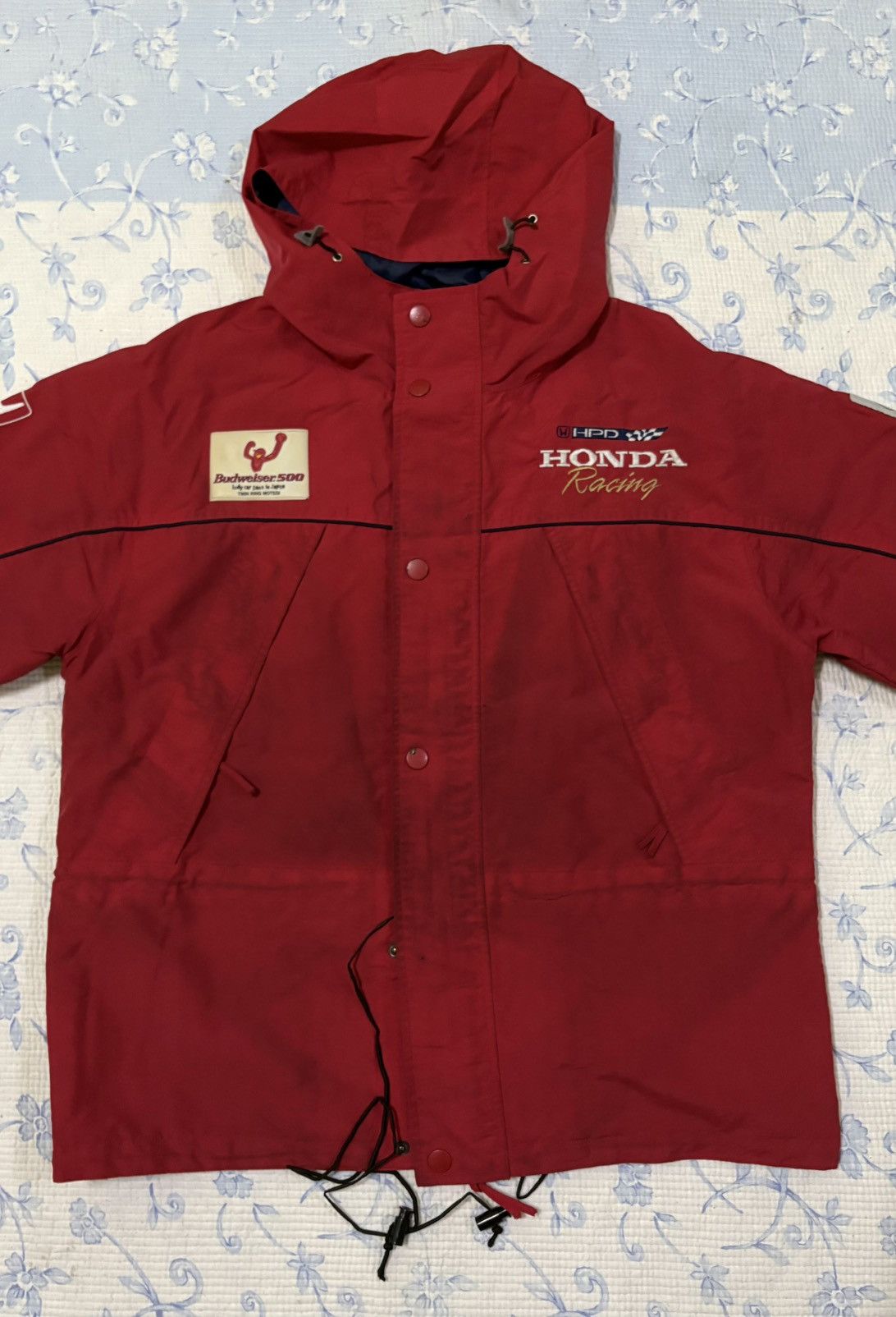 Honda Honda Budweiser Indy Car Race Jacket Size US L / EU 52-54 / 3 - 4 Thumbnail