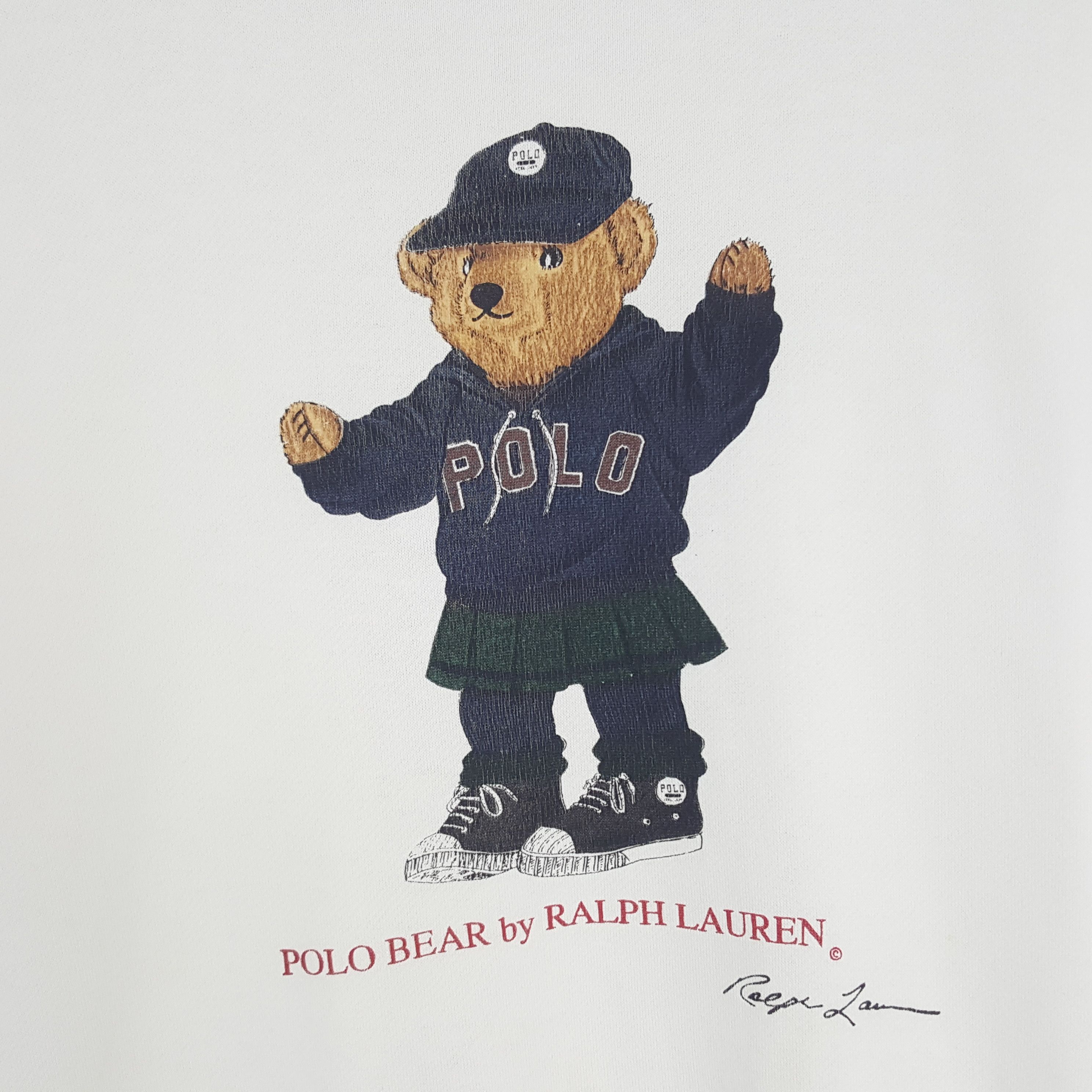 Ralph Lauren × Vintage Vintage Ralph Lauren Sweatshirt Size US L / EU 52-54 / 3 - 2 Thumbnail