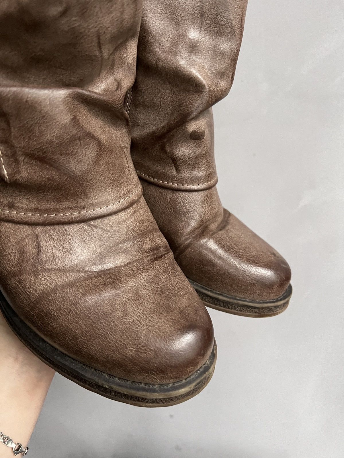 A.S.98 A.S. 98 style leather ankle japanese boots hype Size US 8 / IT 38 - 4 Thumbnail