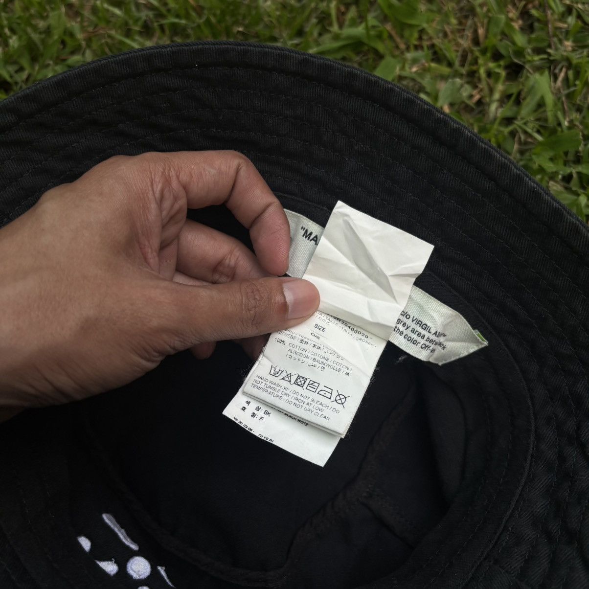 Off-White OFF WHITE BUCKET HAT Size ONE SIZE - 8 Thumbnail