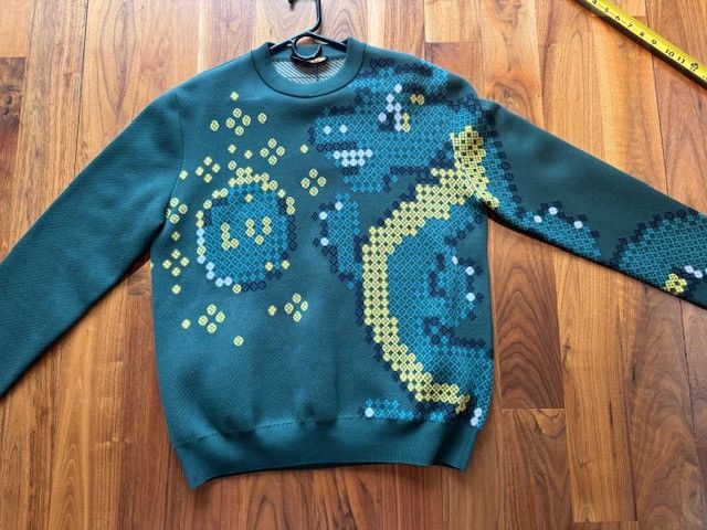 Louis Vuitton LOUIS VUITTON SWEATSHIRT MONOGRAM CREW NECK LV LOGO 1AFIXS Size US L / EU 52-54 / 3 - 1 Thumbnail
