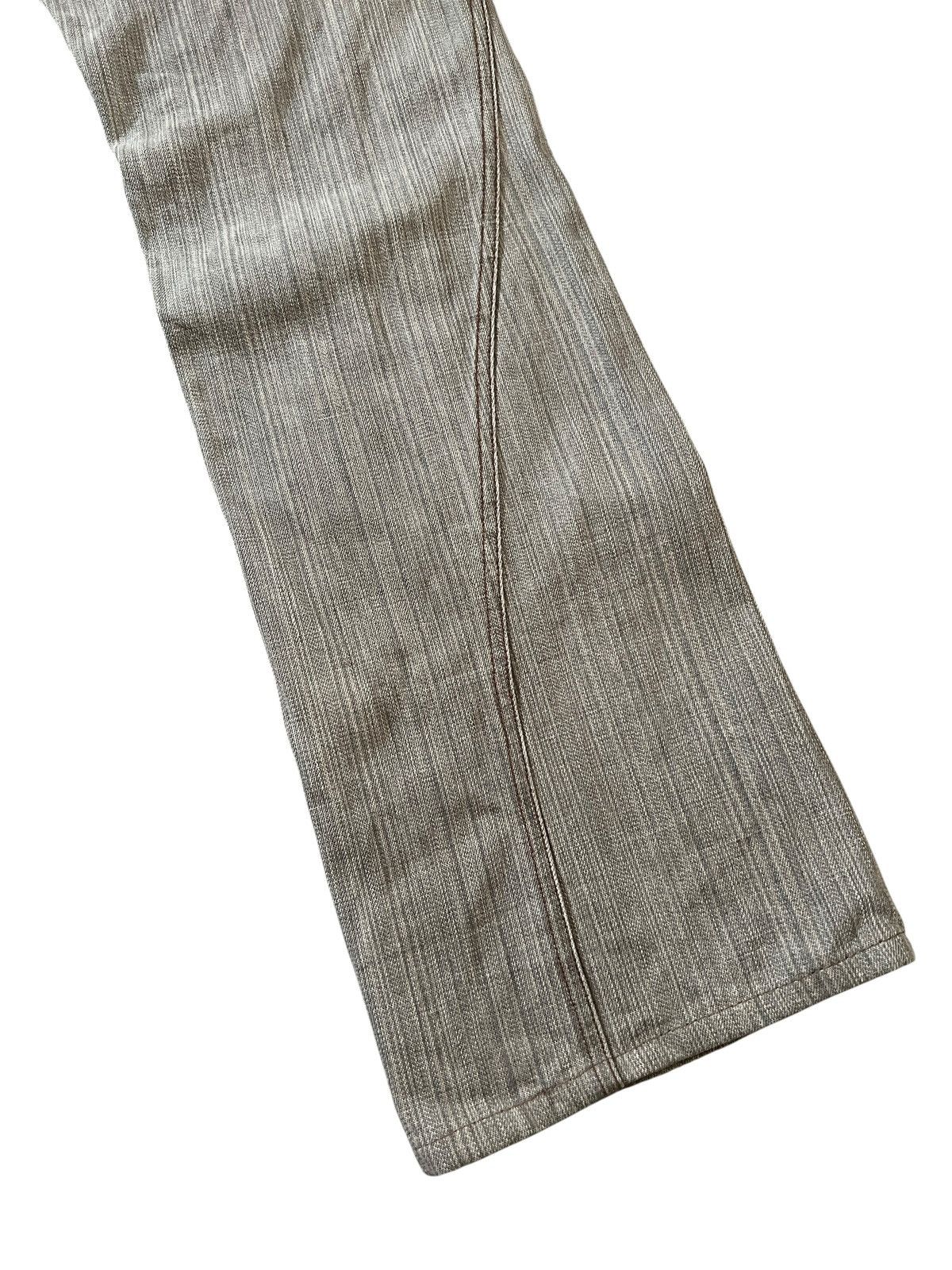 Nicole Club 2000s Nicole Club For Men Paneled Asymmetric Flare Jeans Size US 33 - 9 Thumbnail