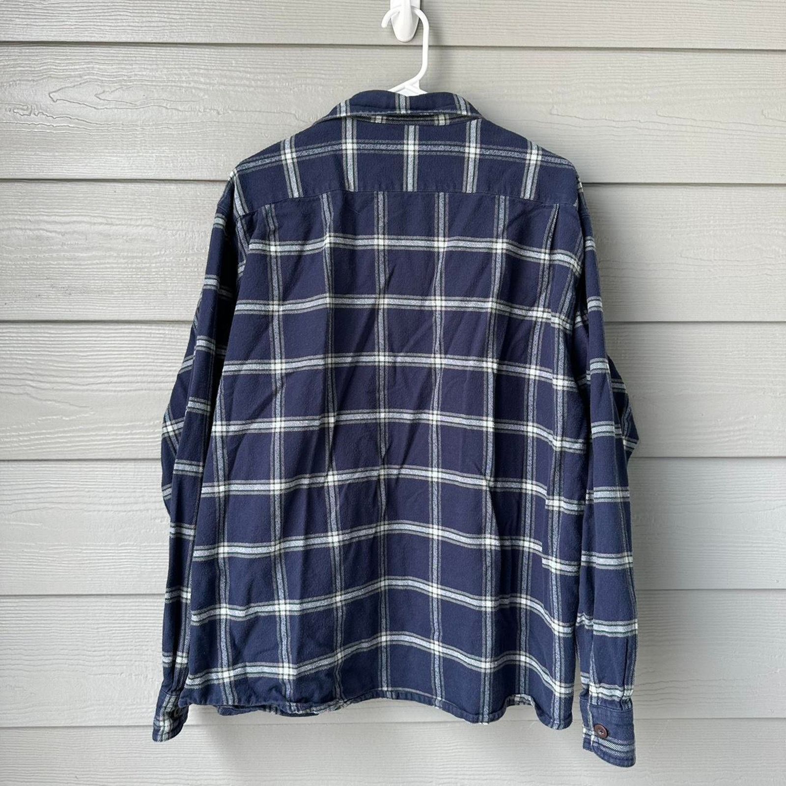 Wrangler Navy blue wrangler flannel shirt Size US XXL / EU 58 / 5 - 3 Thumbnail