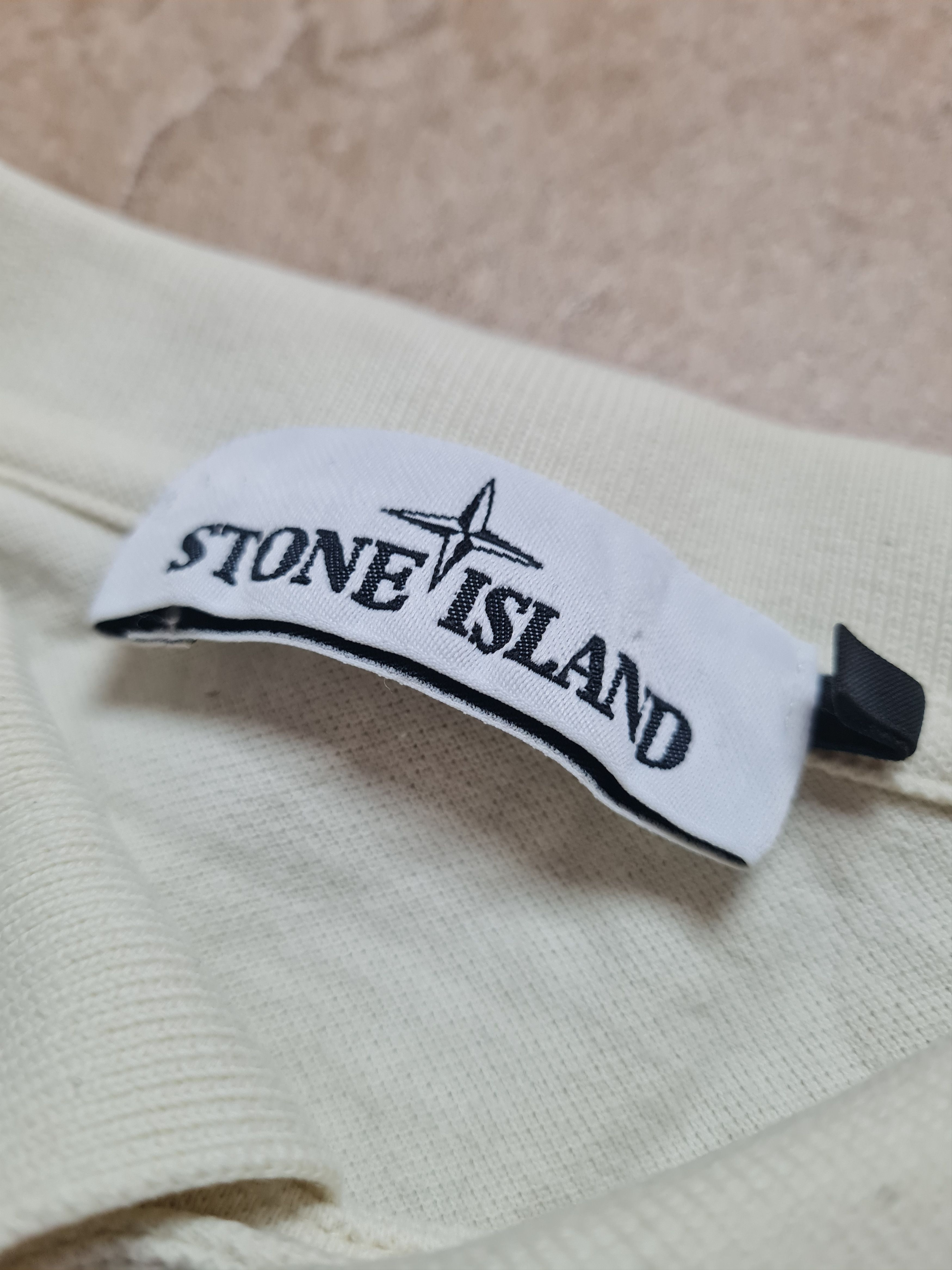 Stone Island Vintage tshirts Stone Island Logo Polo Shirt Size xl yellow Size US XL / EU 56 / 4 - 21 Thumbnail