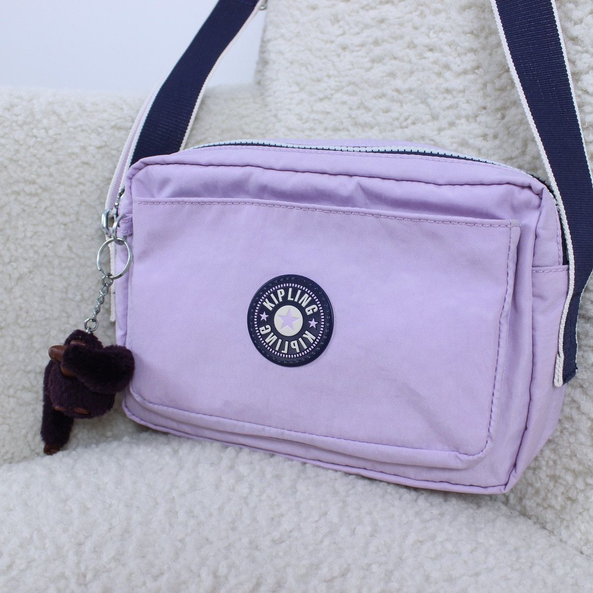 Japanese Brand Vintage Kipling Messenger Bag Y2K Size ONE SIZE - 2 Thumbnail