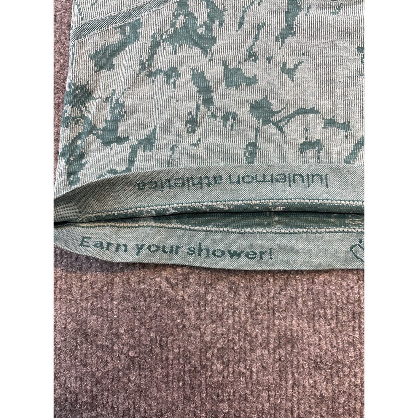 Lululemon Lululemon Swiftly Racerback Tank Shirt Women Size 6 Forage Teal Heathered EUC - Run Size ONE SIZE - 4 Thumbnail