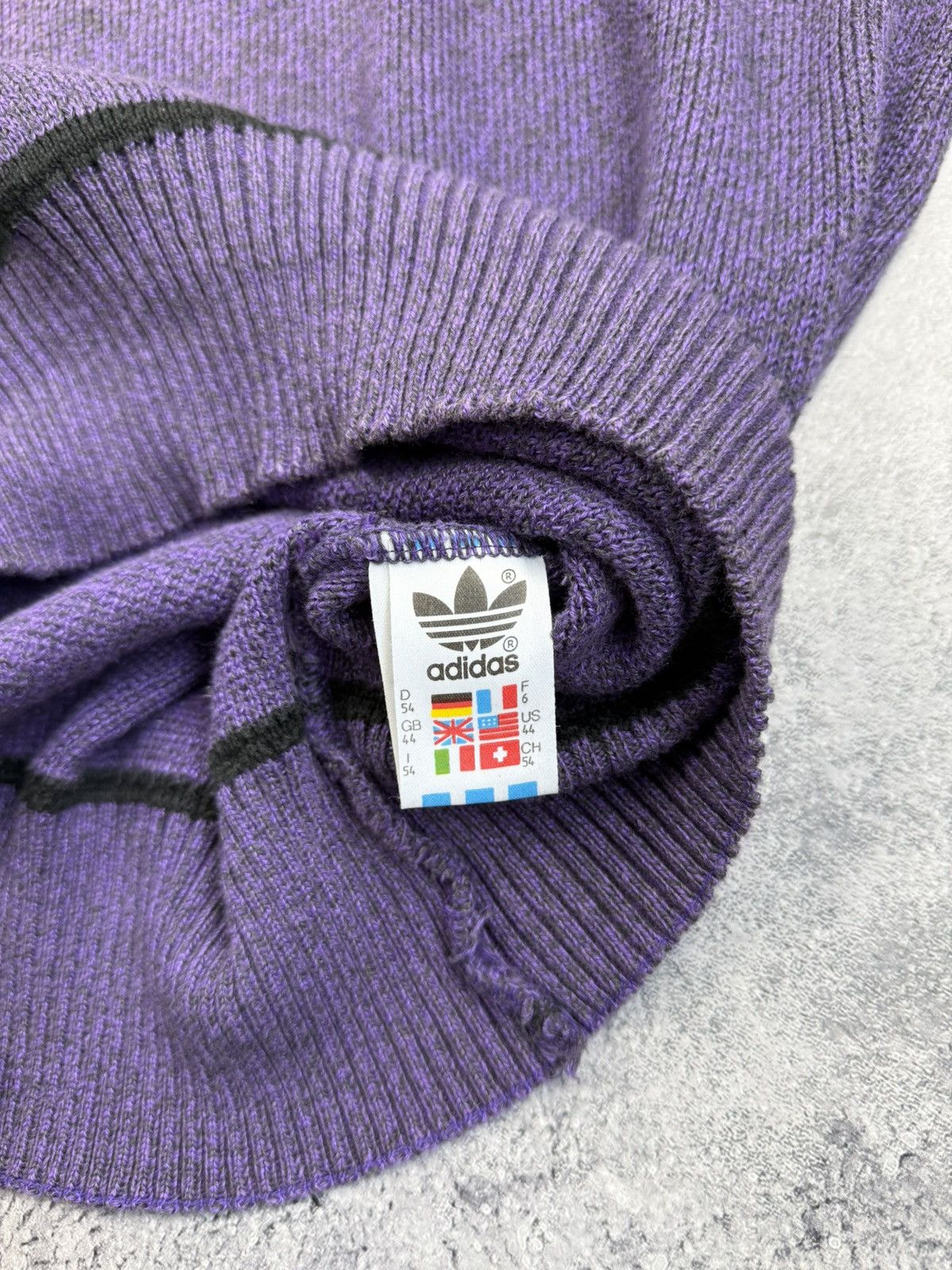 Adidas Vintage Adidas Made In West Germany Sweater Size US L / EU 52-54 / 3 - 10 Thumbnail