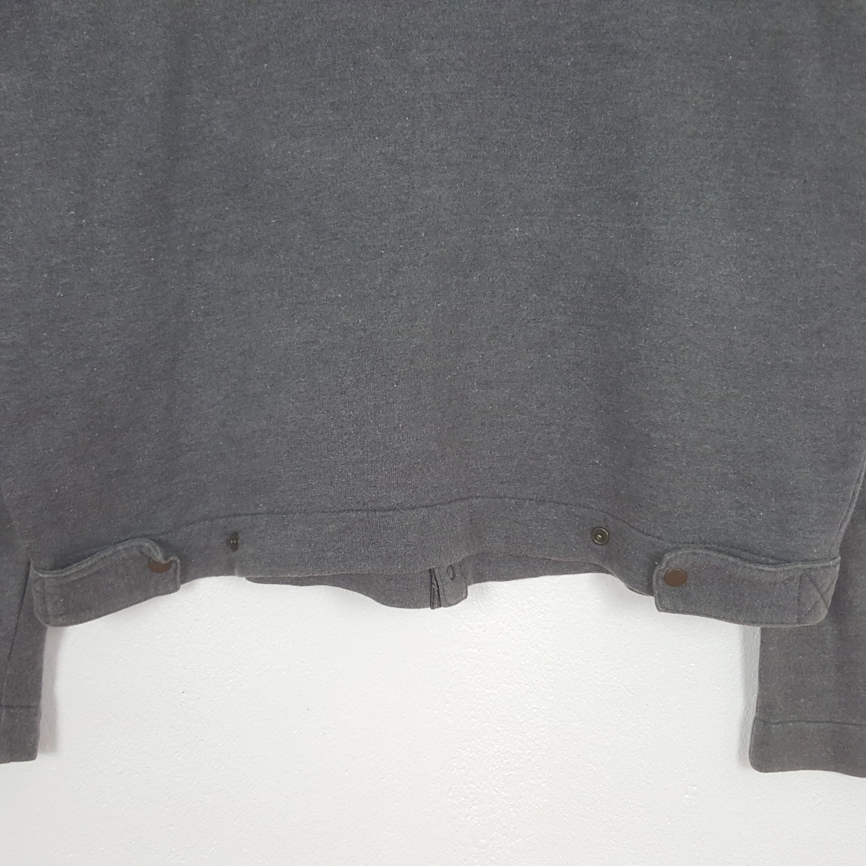 agnes b. Vintage Agnes b. Paris Crop Sweatshirt C304N3 Size L / US 10 / IT 46 - 4 Thumbnail