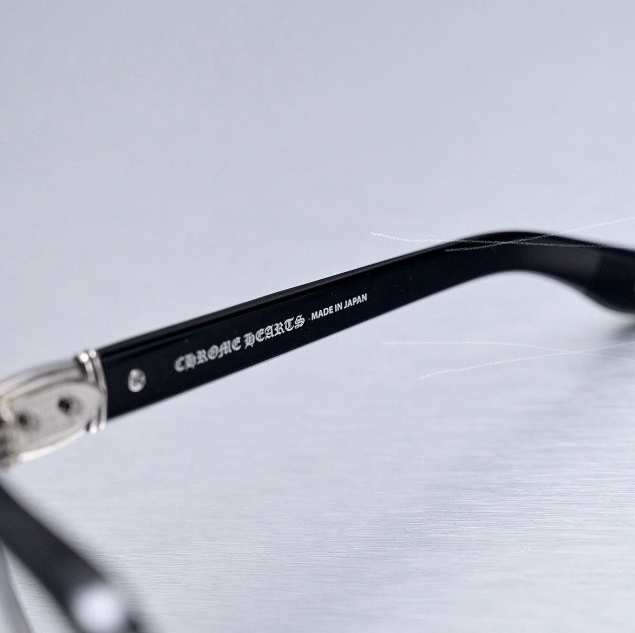 Chrome Hearts CHROME HEARTS WELL HELL YEAH BLACK GLASSES Size ONE SIZE - 4 Thumbnail