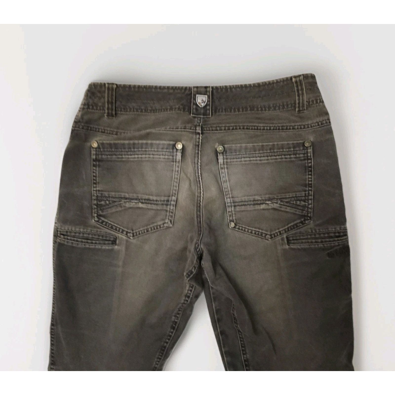 Kuhl Kuhl Pants Mens The Law Jean Rugged Premium Denim 31 (32×29) Size US 31 - 4 Thumbnail