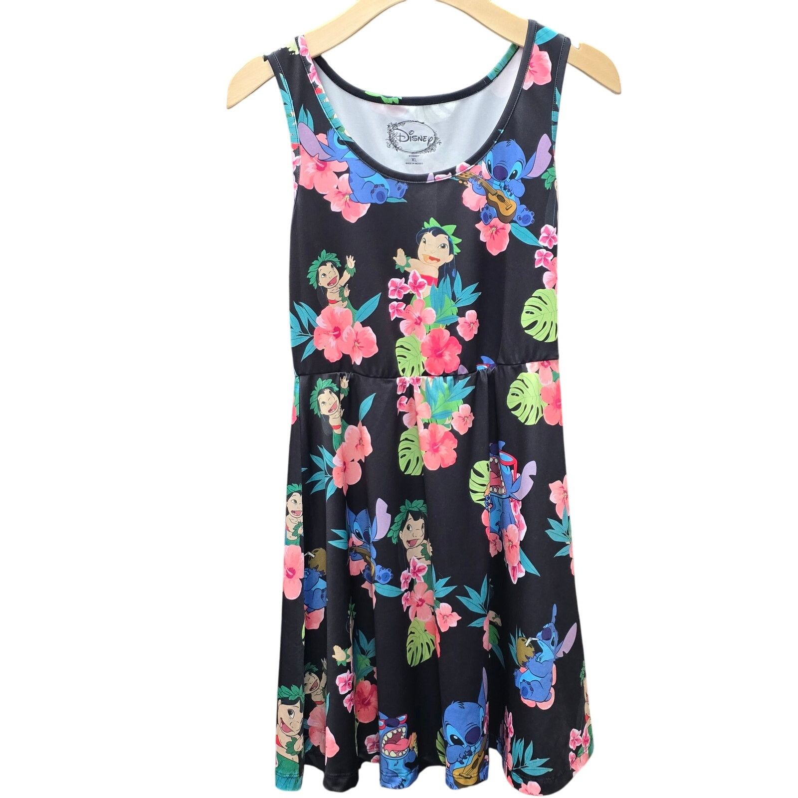 Disney Disney Lilo & Stitch Black Tank Dress, Girl's XL Size XL / US 12-14 / IT 48-50 - 2 Thumbnail