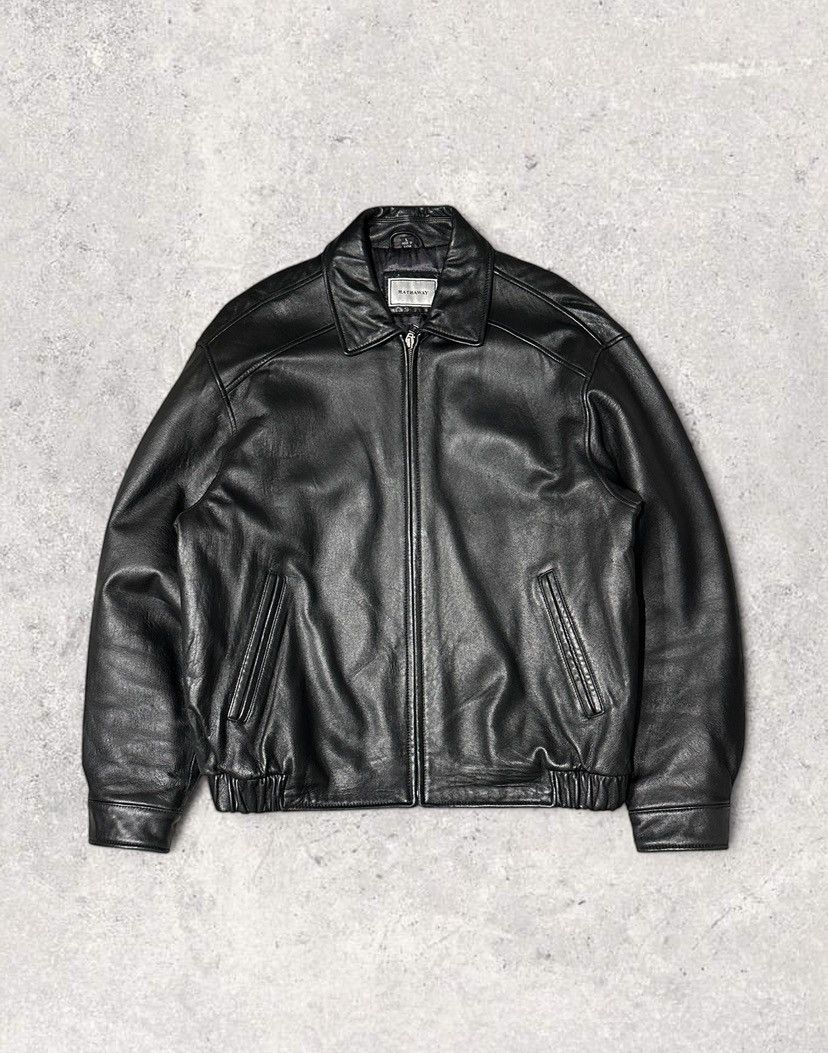 Acne Studios × Our Legacy × Vintage Vintage real leather collared 
