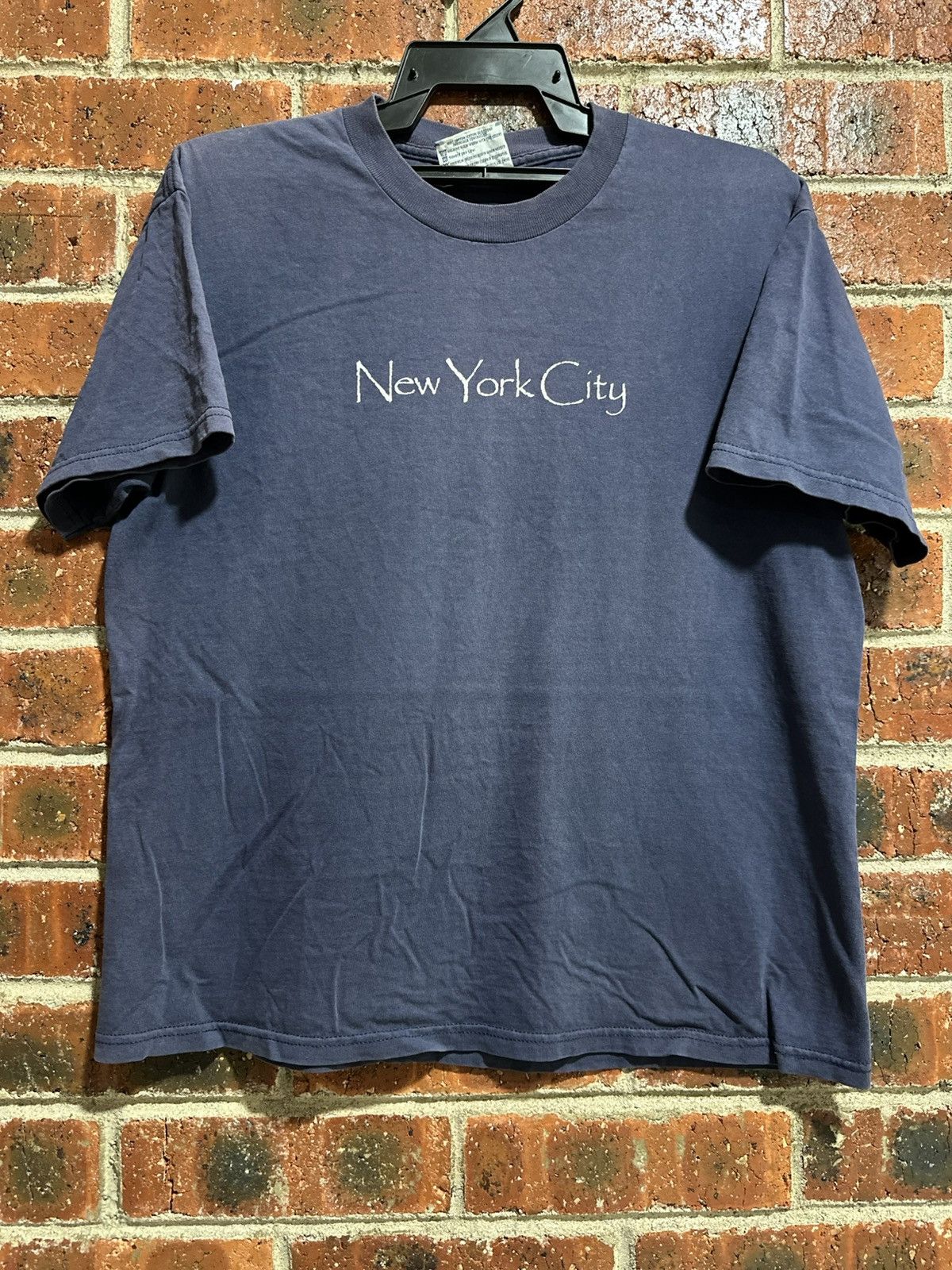 Lee Thrashed Vintage Lee New York City Faded Tee Size US M / EU 48-50 / 2 - 1 Thumbnail