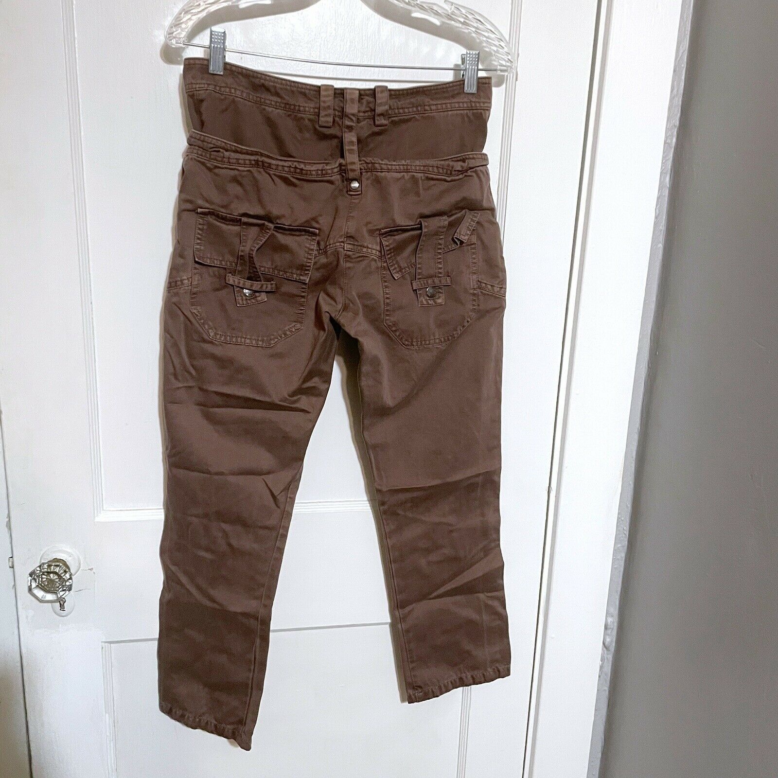 Patrizia Pepe PATRIZIA PEPE Italian 40 Sm. Stretch Pants Double Waistband Size 27" / US 4 / IT 40 - 4 Thumbnail