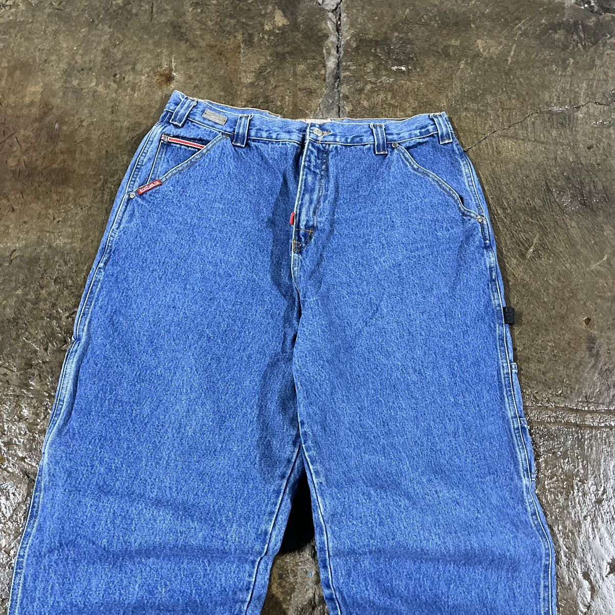 Ecko Unltd. × JNCO × Vintage Crazy Vintage Y2K Ecko UNLTD Carpenter Jeans Baggy Skater Size US 36 / EU 52 - 9 Thumbnail