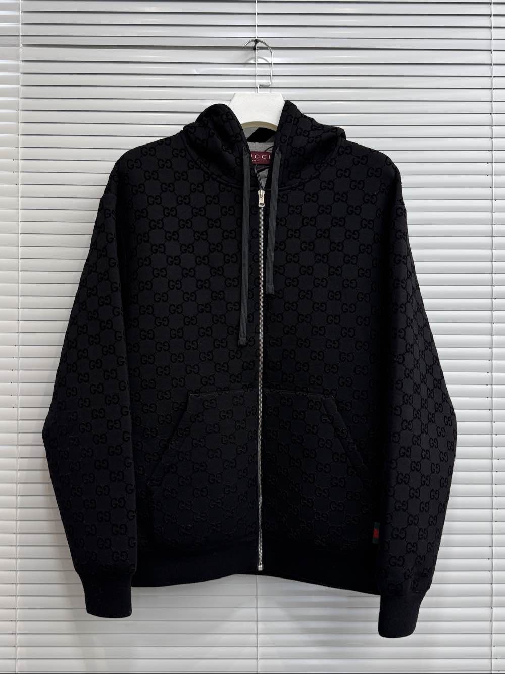 Gucci Gucci GG Logo Zip Hoodie Size L Size US L / EU 52-54 / 3 - 1 Thumbnail