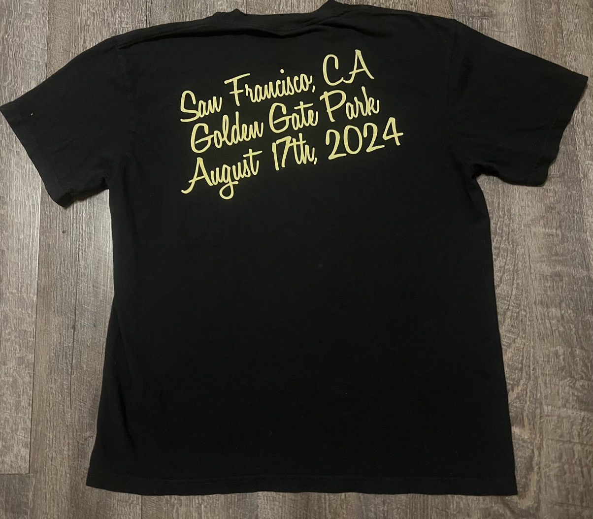 System SYSTEM OF A DOWN Golden Gate Park Concert Shirt Size Large Size US L / EU 52-54 / 3 - 2 Thumbnail
