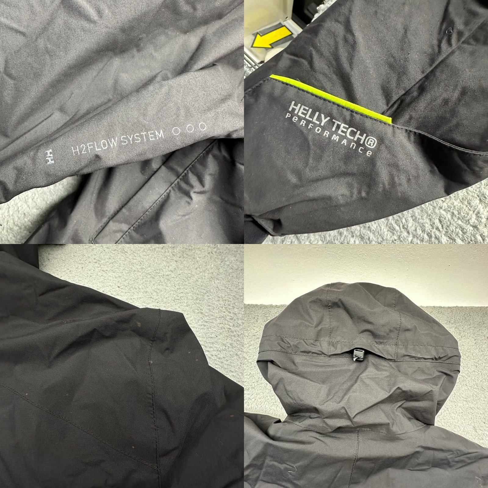 Helly Hansen Helly Hansen H2Flow Tech Performance Primaloft Recco Shell Jacket Mens XXL Black Hooded Full Zip Waterproof Breathable Insulated Outdoor Size US XXL / EU 58 / 5 - 10 Thumbnail