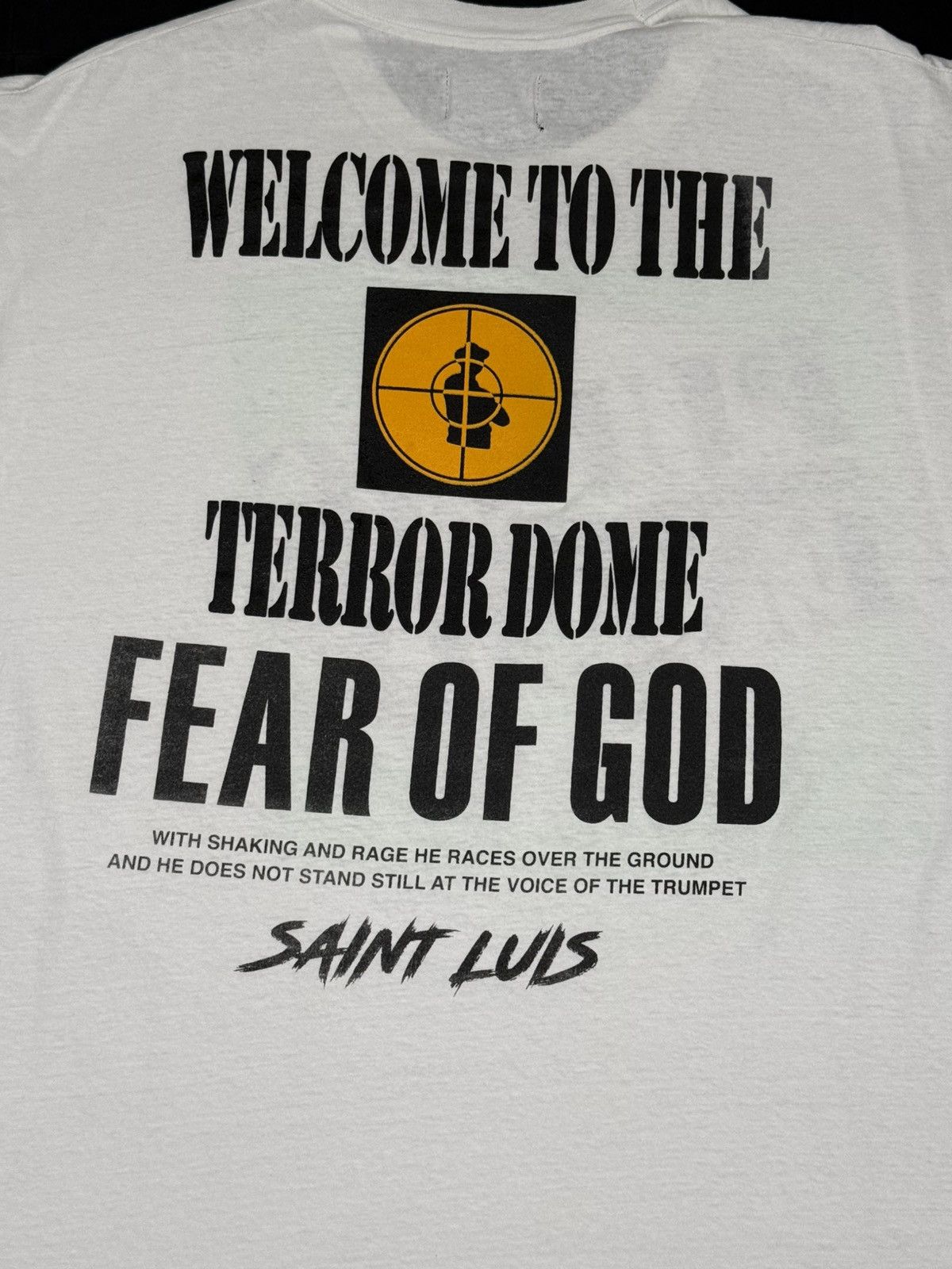Fear of God Public Enemy Resurrected Tee Size US L / EU 52-54 / 3 - 4 Thumbnail