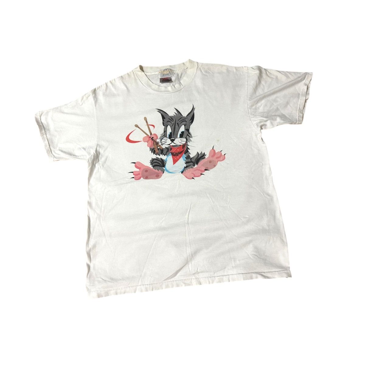 Vintage VTG 90s LetitRide Cafe Racer Rockabilly T Shirt Size US L / EU 52-54 / 3 - 1 Thumbnail