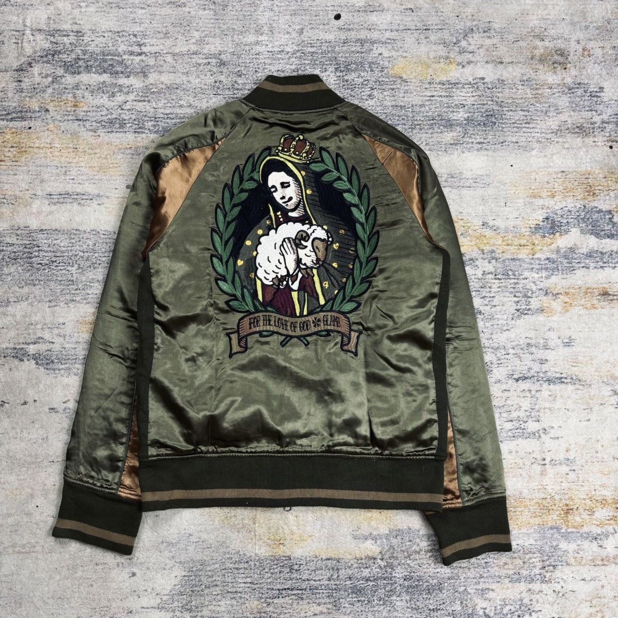 20471120 2000s Glamb - The Virgin Mary Souvenir Jacket Size US M / EU 48-50 / 2 - 1 Thumbnail