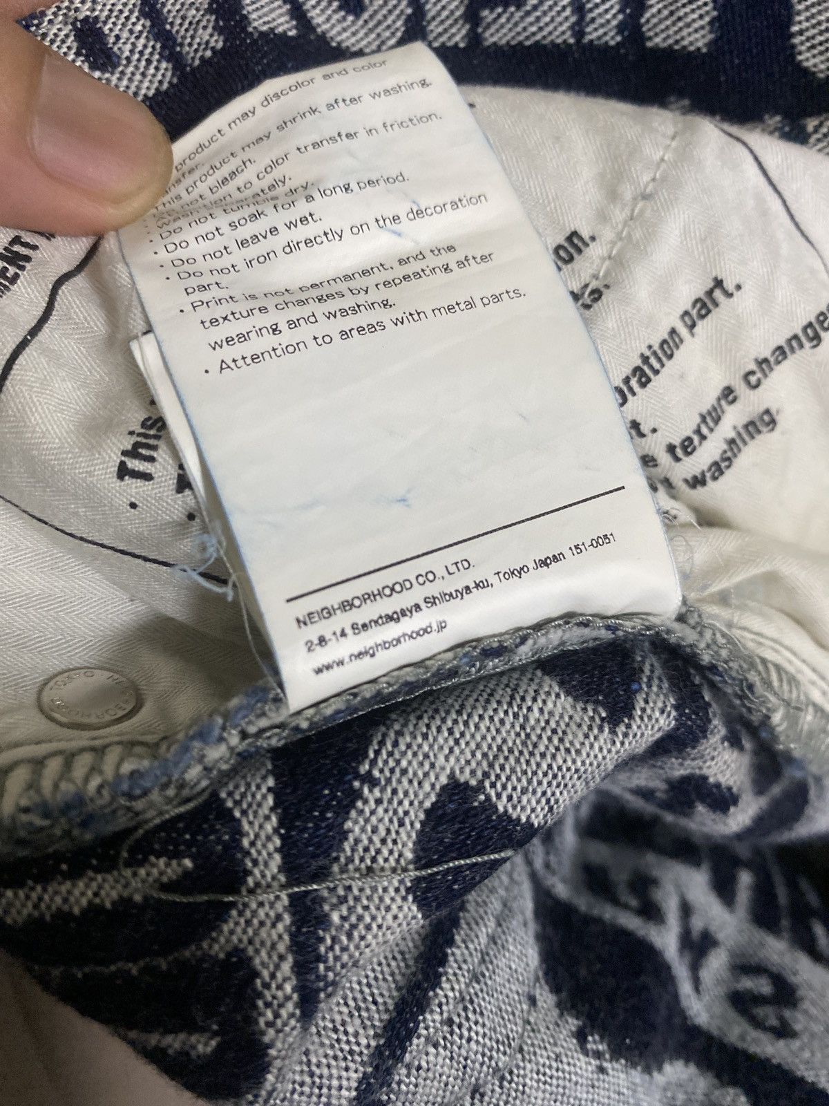 Neighborhood × Perks And Mini Neighborhood x Perks and Mini denim jeans pants Size US 33 - 14 Thumbnail