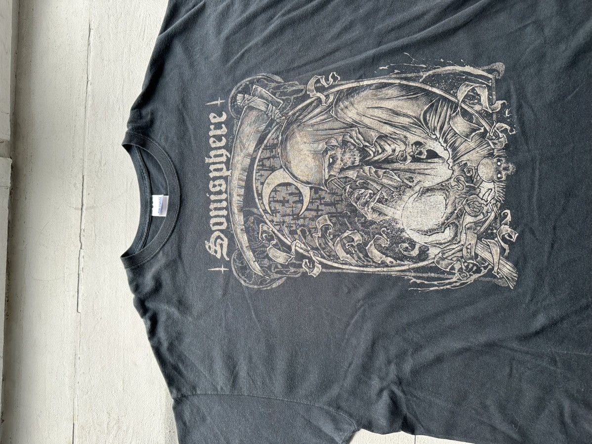 Band Tees × Metallica × Vintage 🚨SONISPHERE FESTIVAL METALLICA TOUR BAND AIRBOURNE Size US XXL / EU 58 / 5 - 3 Thumbnail