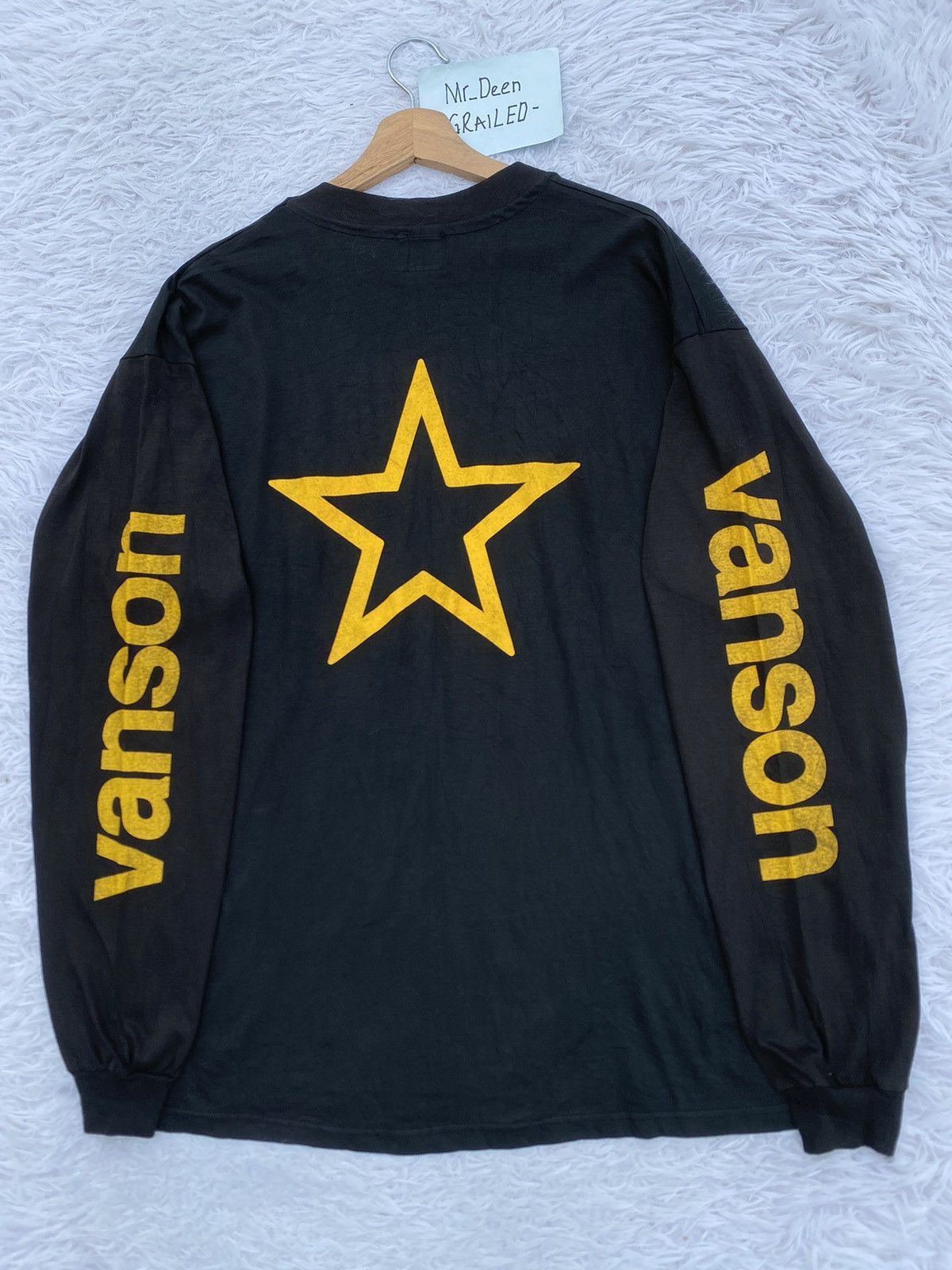 Vanson Leathers Rare Vintage 90s Vanson Leather Longsleeve Tshirt Size US XL / EU 56 / 4 - 13 Thumbnail