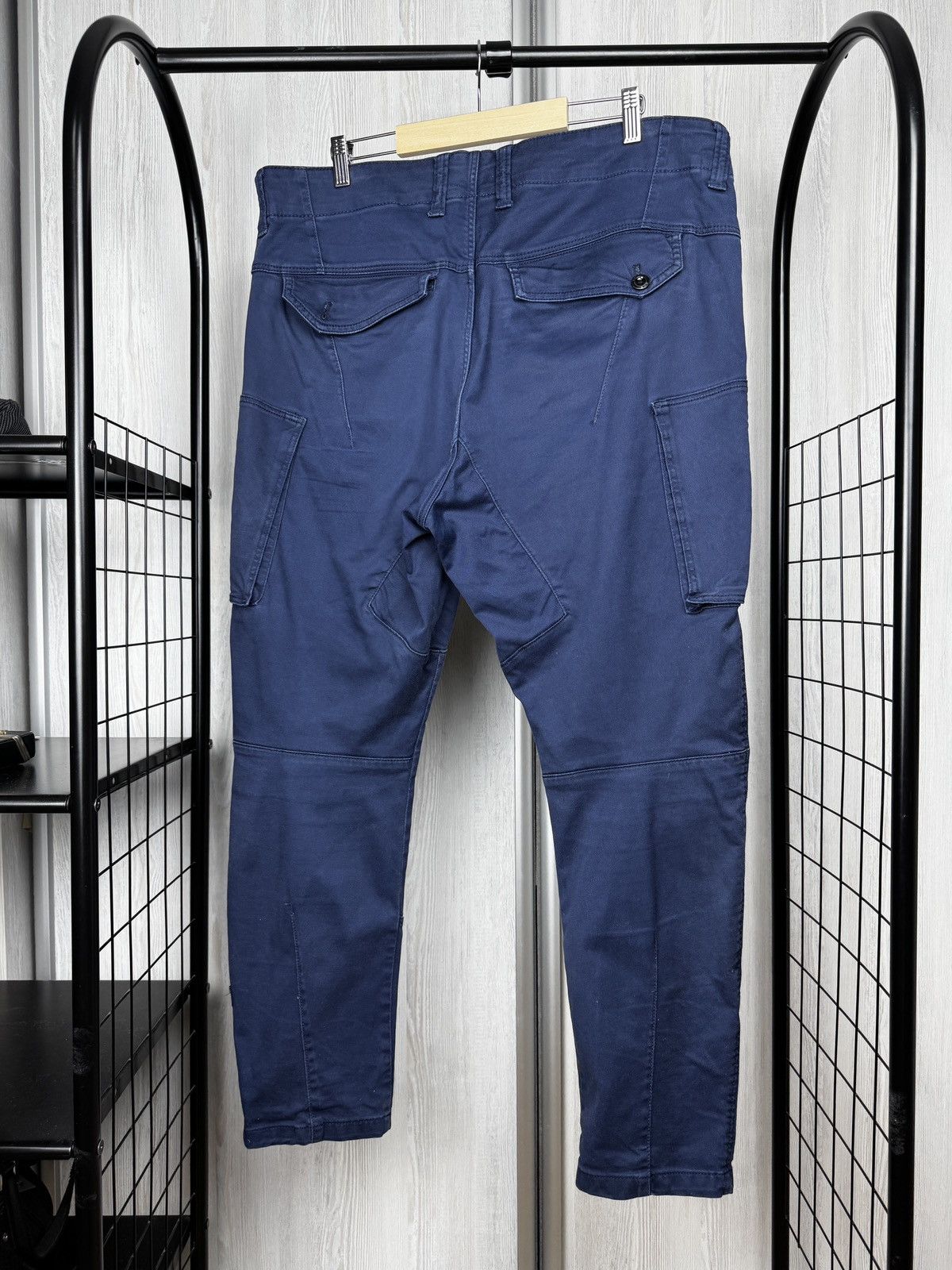 G-Star G-Star Raw Zip Pkt 3D Skinny Cargo faded blue pants size 38 Size US 38 / EU 54 - 9 Thumbnail