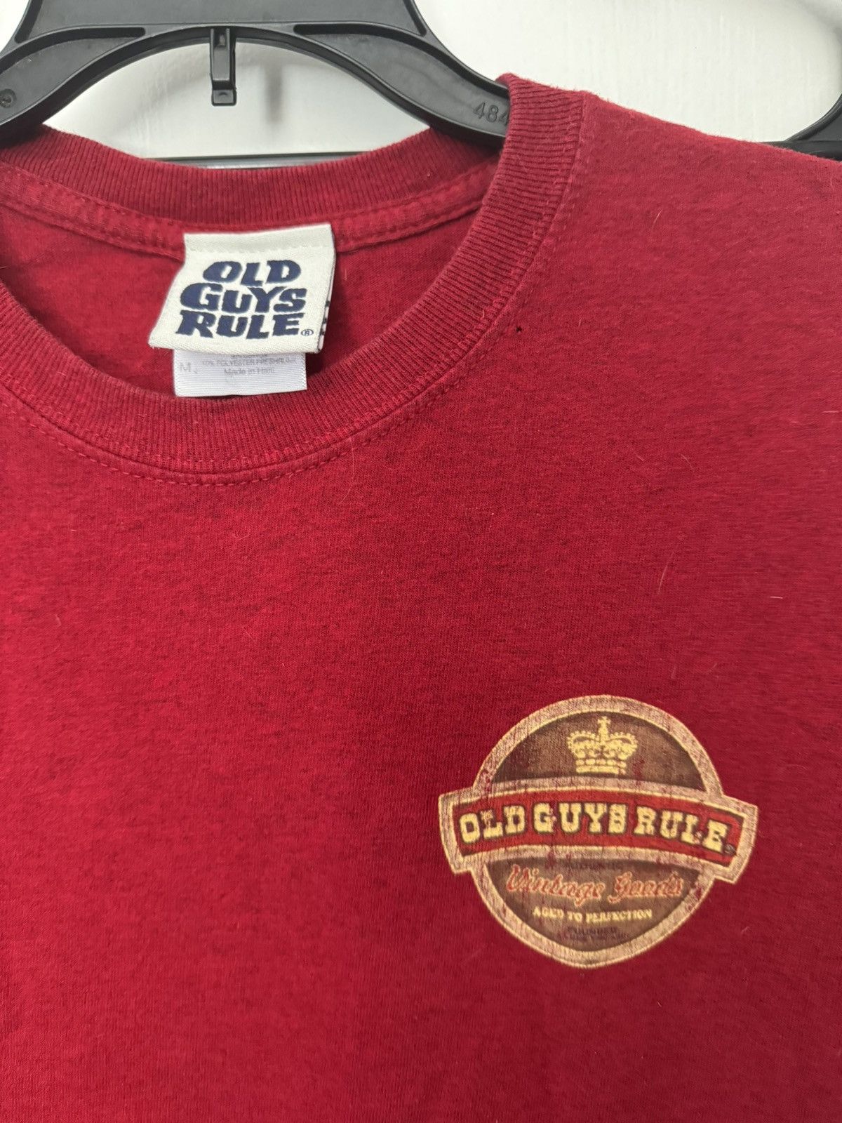 Band Tees × Vintage Old Guys Rule red tee Size US M / EU 48-50 / 2 - 3 Thumbnail