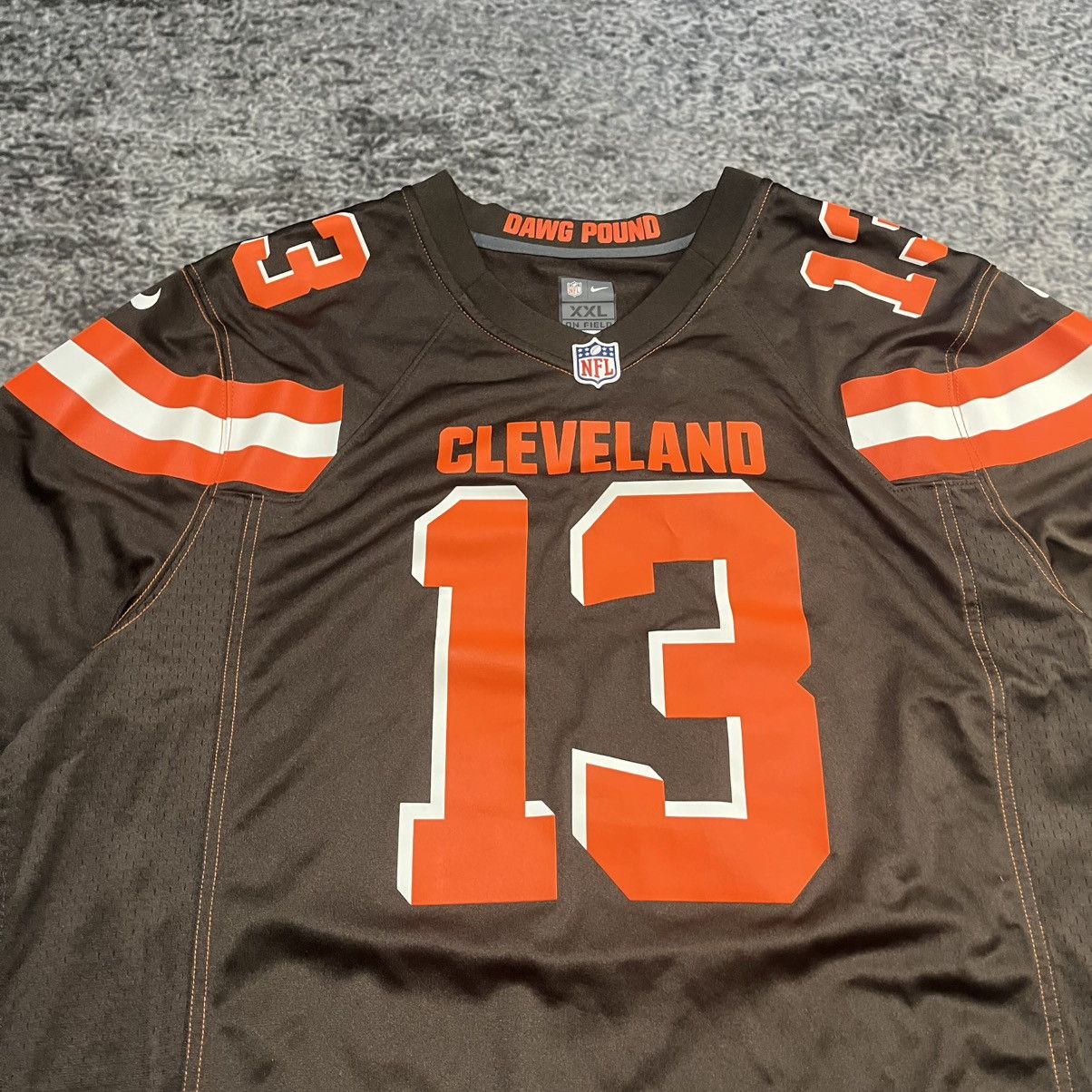 Nike Nike Odell Beckham JR #13 Cleveland Browns Jersey XXL Size US XXL / EU 58 / 5 - 6 Thumbnail