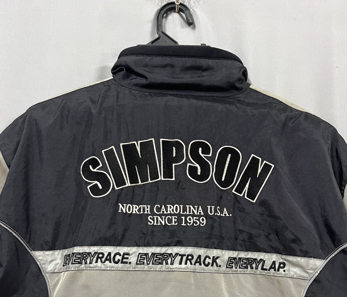 Vintage Simpson jacket racing motorsport Size US L / EU 52-54 / 3 - 9 Thumbnail