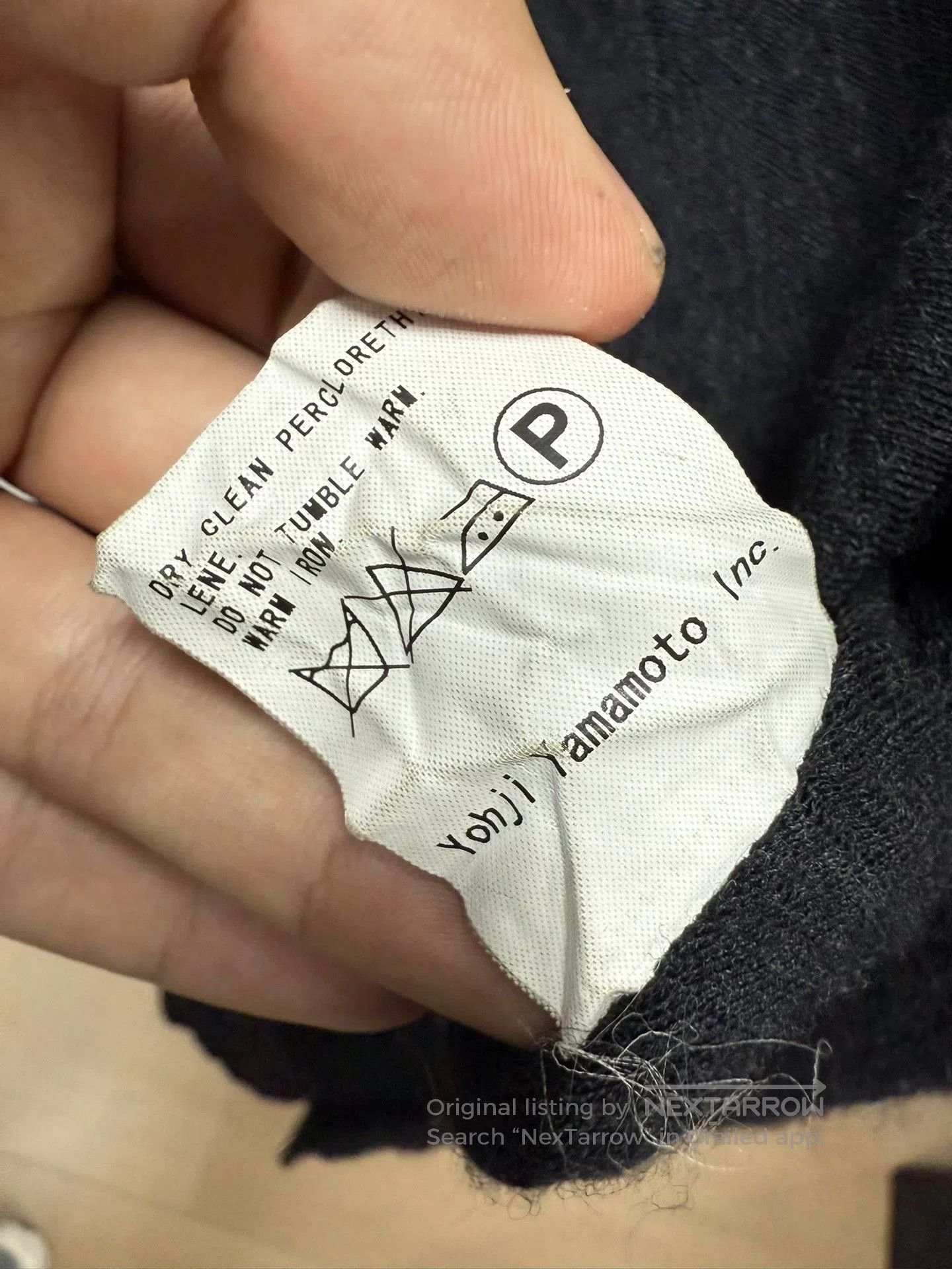Y's black long wool coat by yohji yamamoto. Size US XL / EU 56 / 4 - 7 Thumbnail