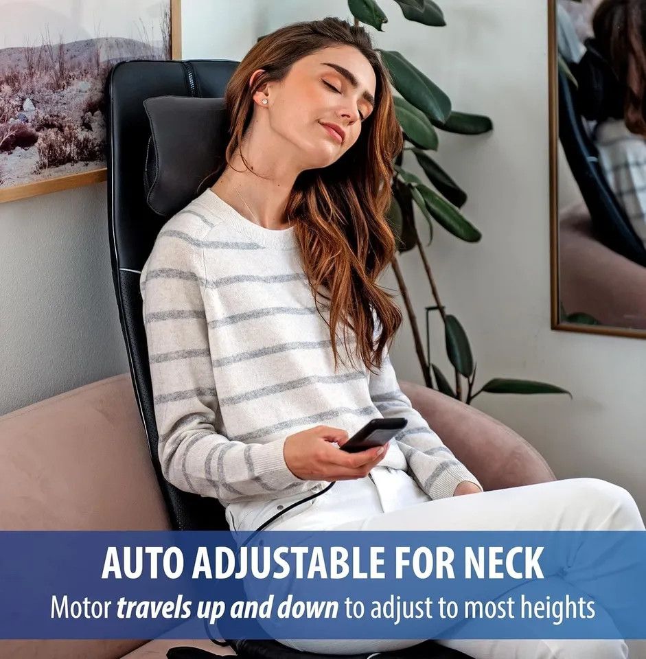 Other Zyllion Shiatsu Neck and Back Massager with Heat for Chair - Size ONE SIZE - 8 Thumbnail