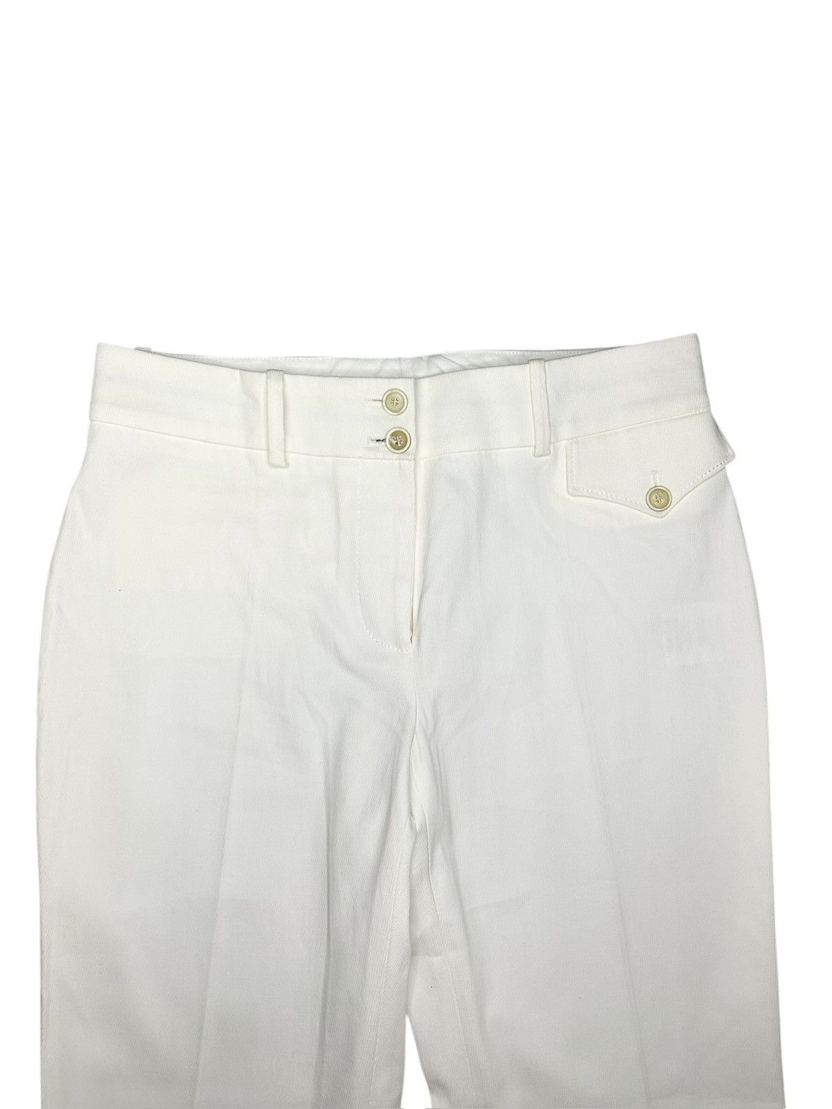 Alexander McQueen S/S 07 Cotton Trousers Size 26" / US 2 / IT 38 - 2 Thumbnail