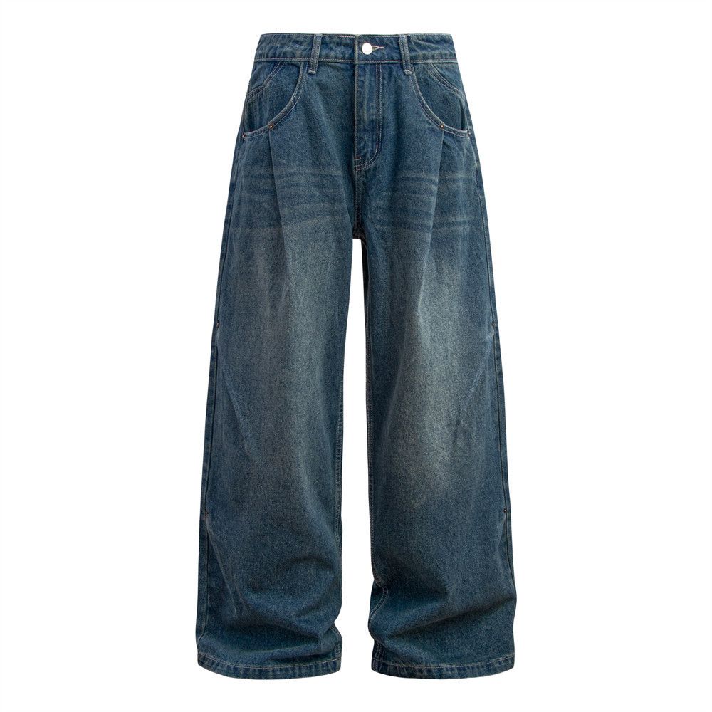 【COSYHARU】Baon Brushed Wide Denim BKE Billie Wide Leg Stretch Jean - Women's Jeans in Ambuul