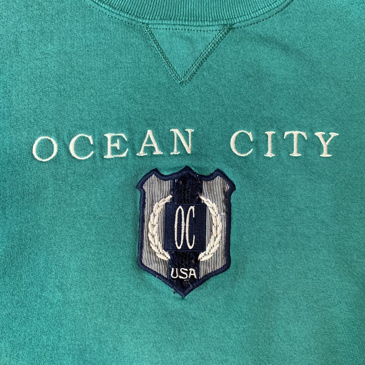 Russell Athletic Vintage 90s Russell Athletic Ocean City Embroidered Crewneck Size US S / EU 44-46 / 1 - 4 Thumbnail