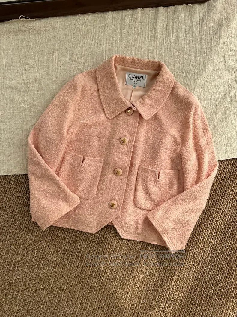 Chanel Chanel 94B tweed double c button short jacket Size S / US 4 / IT 40 - 3 Thumbnail