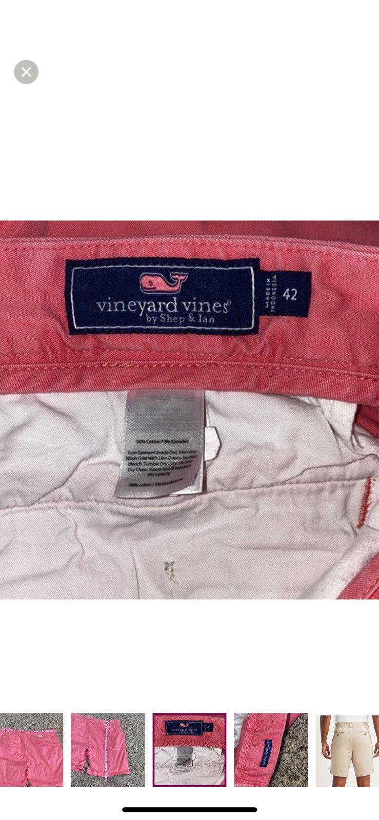 Vineyard Vines Vineyard vines pink stretch break shorts size 42 Size US 42 / EU 58 - 2 Thumbnail